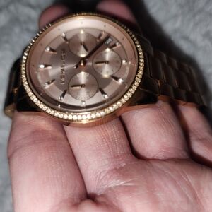 Michael Kors Rose Gold Watch